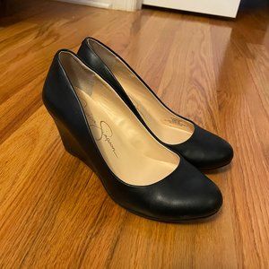 NWOT Jessica Simpson Black Block Heels